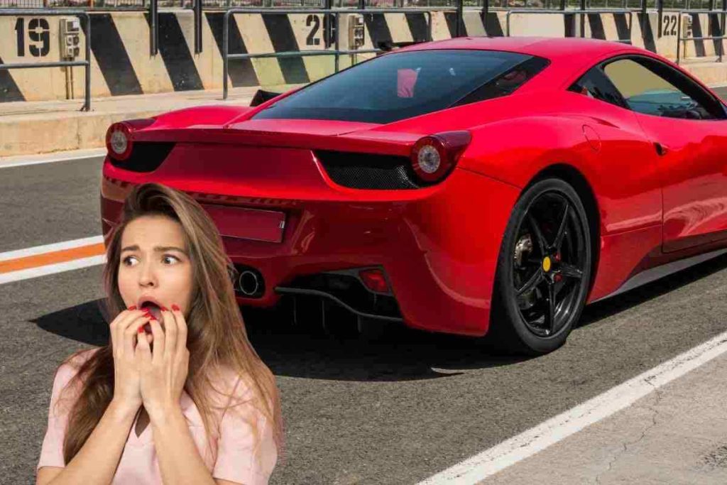 Ferrari finta supercar