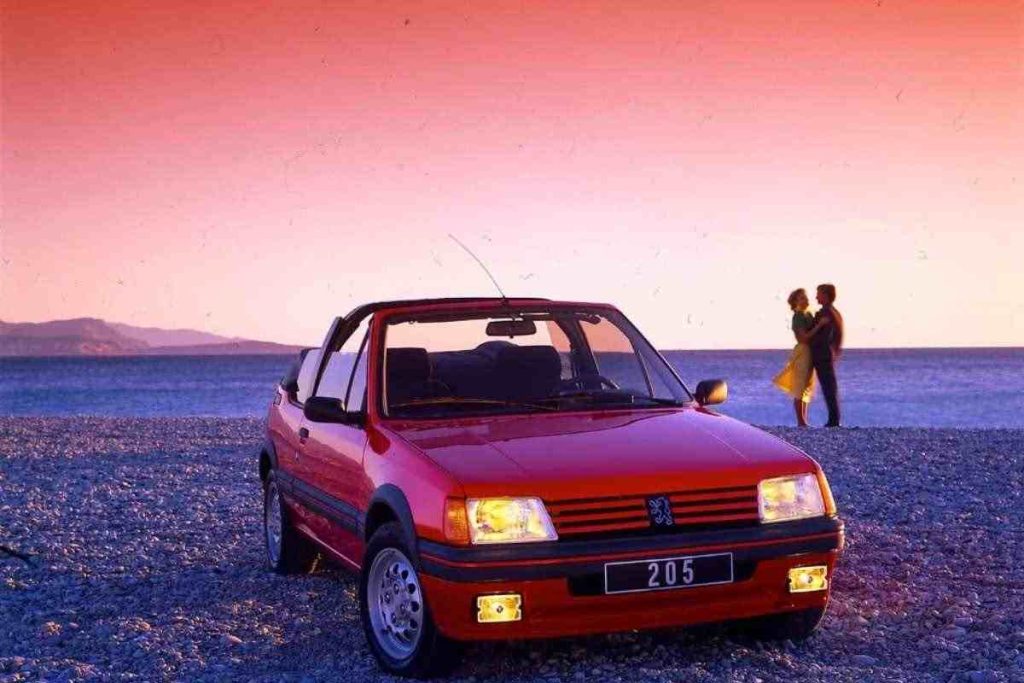 Peugeot 205 oggi vale tantissimo