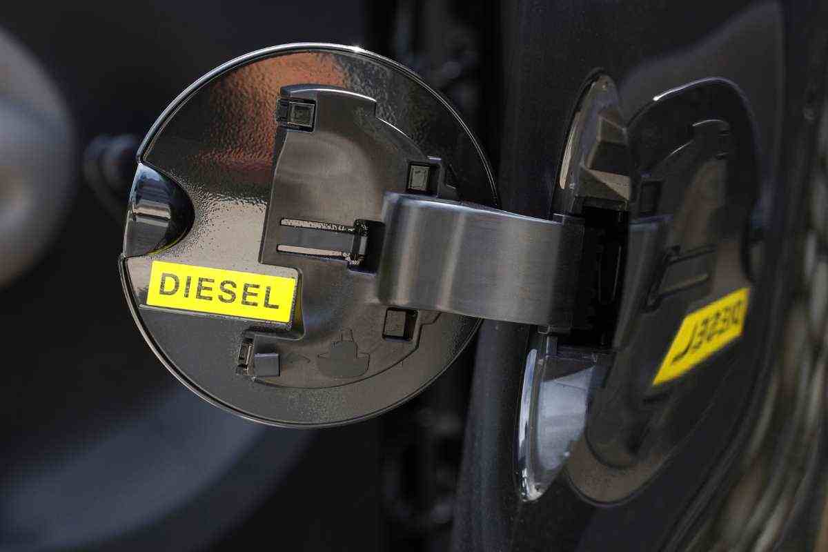 Motore diesel ritorno