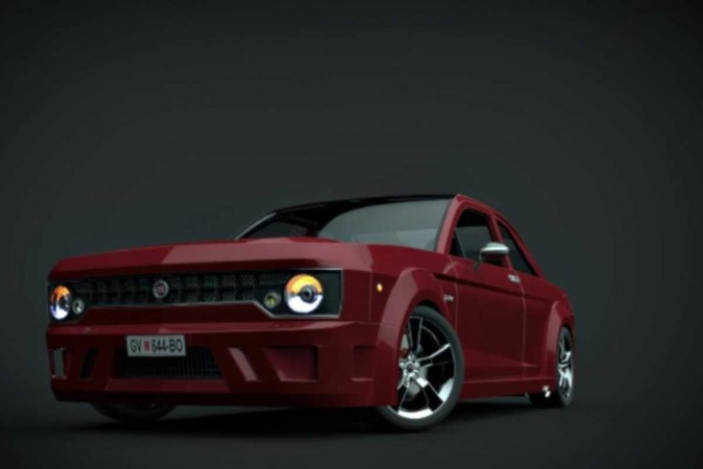 Fiat 128 render nuovo