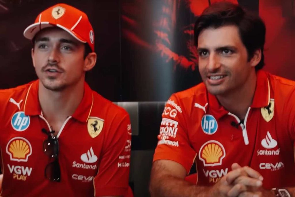 Leclerc tende la mano a Sainz: parole speciali del monegasco