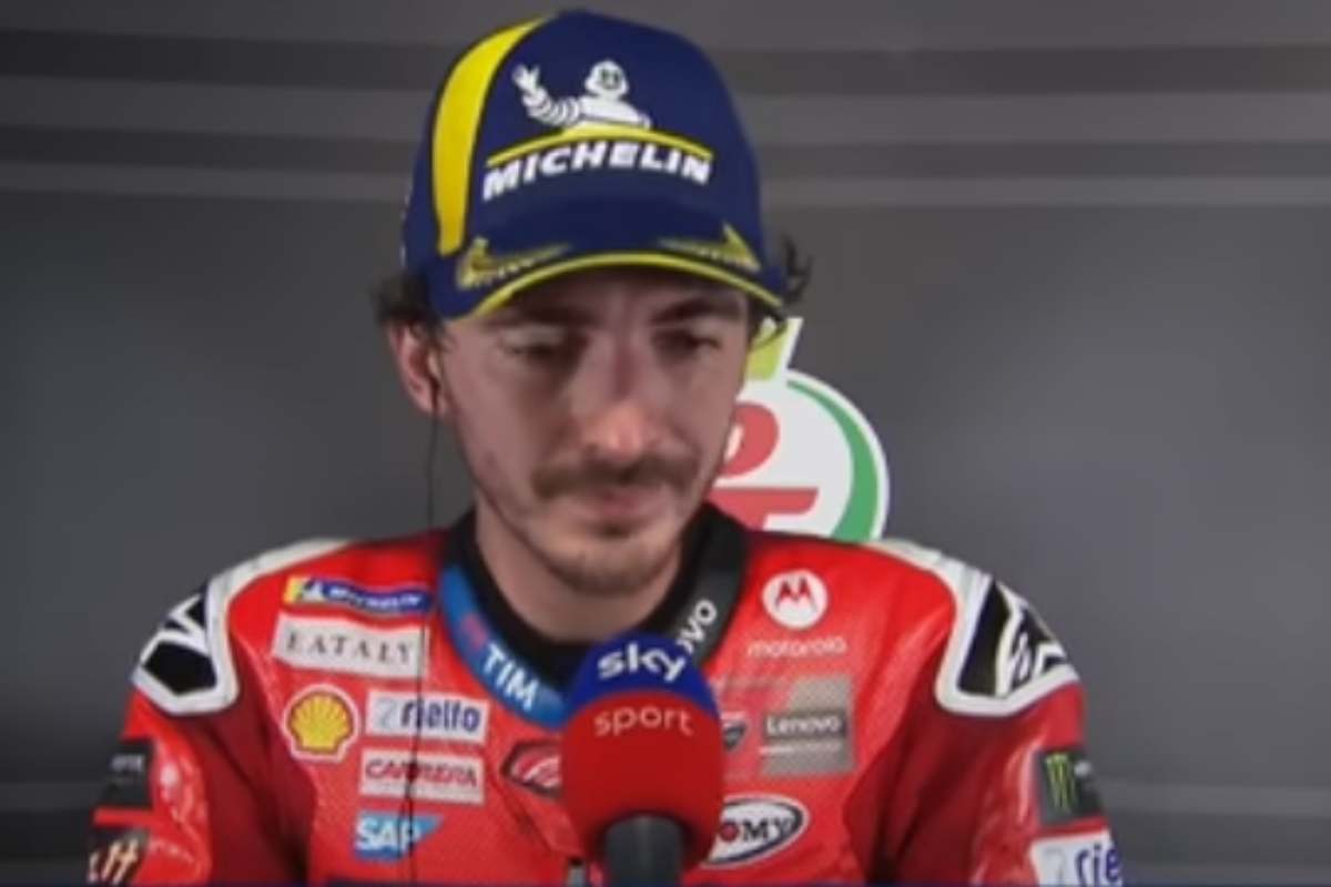 Bagnaia pensieroso