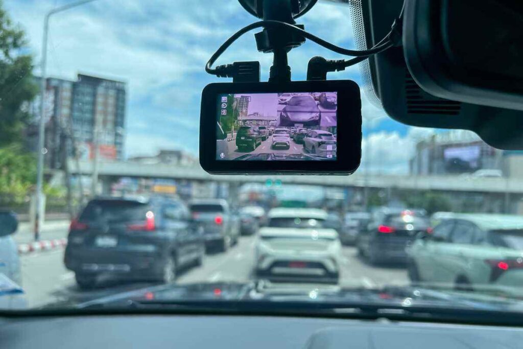 Dash cam si possono usare come prova